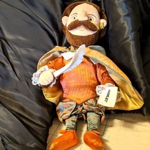 Stuffed Shakespeare doll